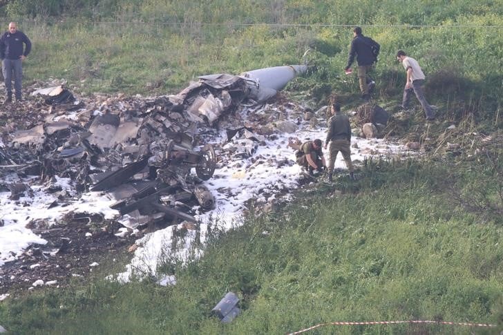 Raids de l'aviation israelienne en territoire syrien