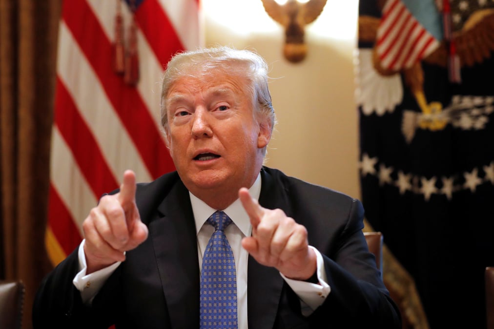 Les propos de trump menacent la securite des journalistes, selon l'onu