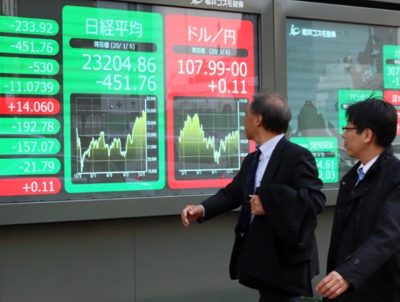 La bourse de tokyo finit en hausse