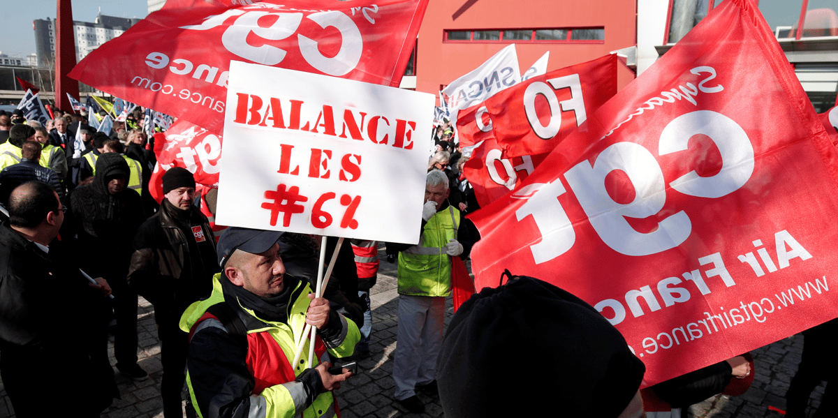 Air France, grève, pilotes, PNC, 20180222,