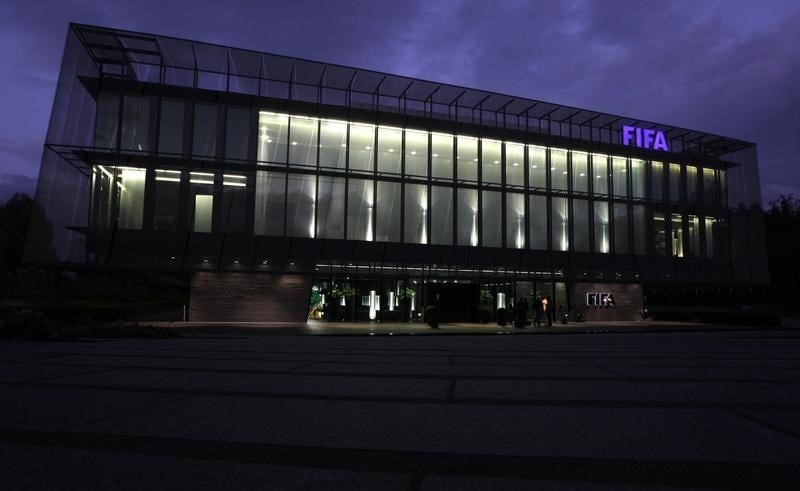 A general view shows fifa headquarters, the home of fifa, in zurich