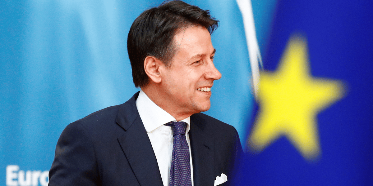 Giuseppe Conte, Italie,