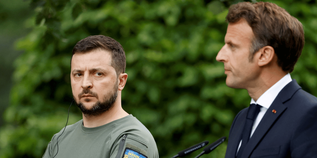 Ukraine: macron fait part a zelensky de sa preoccupation face au risque nucleaire