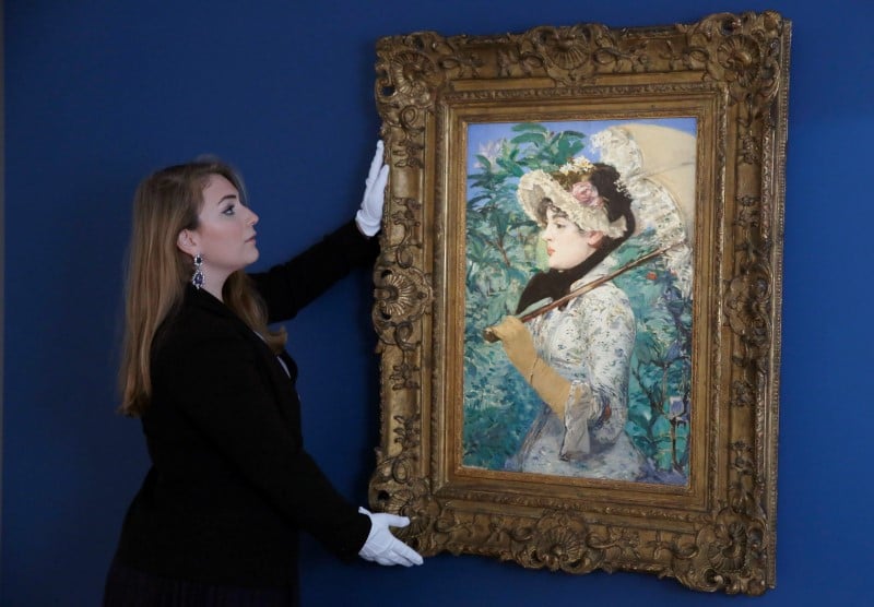 "Le Printemps" d'Edouard Manet adjugé 65,1 millions de dollars