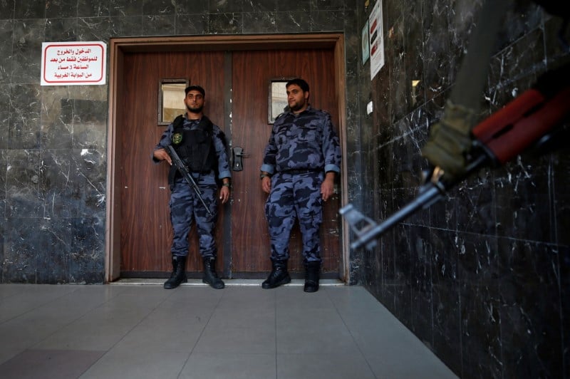 Le chef de la securite du hamas a gaza blesse dans un attentat
