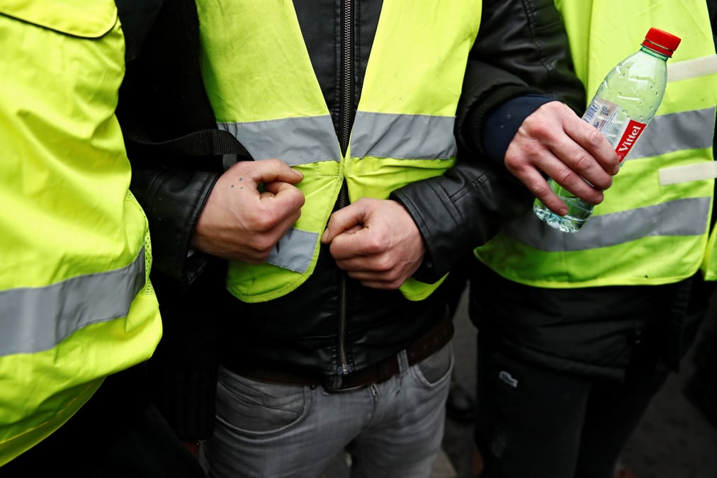 Dixieme deces en marge des "gilets jaunes" pres de perpignan