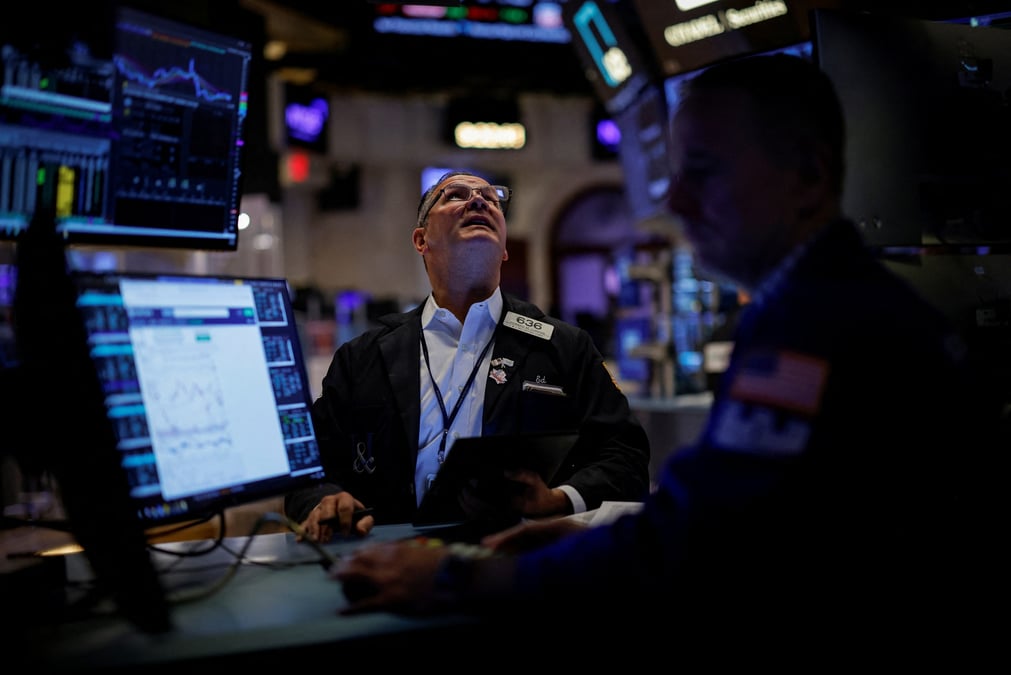 Traders a la bourse de new york (nyse)