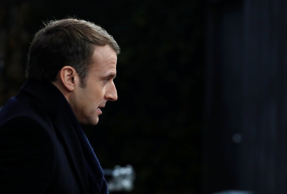 Macron a strasbourg vendredi aupres des proches des victimes