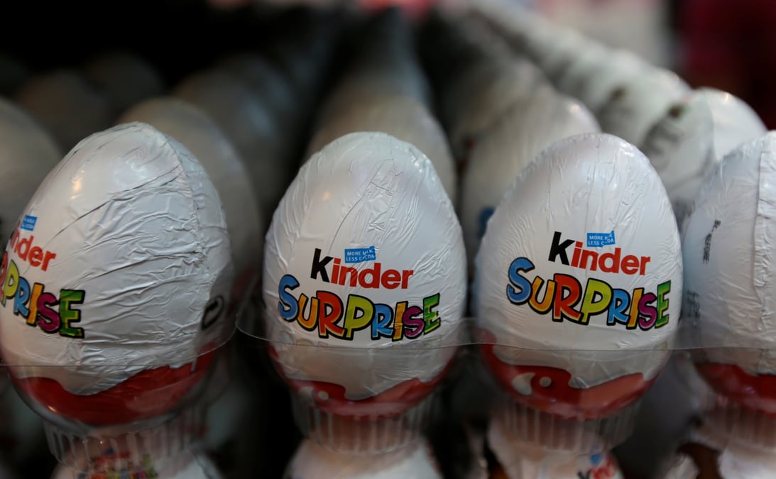 France: enquete preliminaire ouverte sur les cas de salmonelloses lies a la consommation de kinder