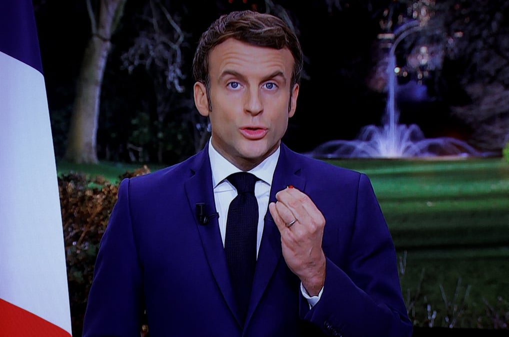 Macron dit avoir "envie" d'etre candidat a la presidentielle