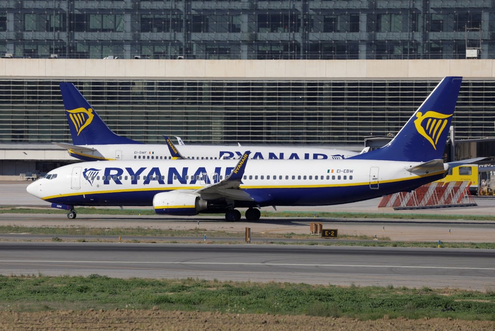 Des avions de la compagnie aerienne ryanair