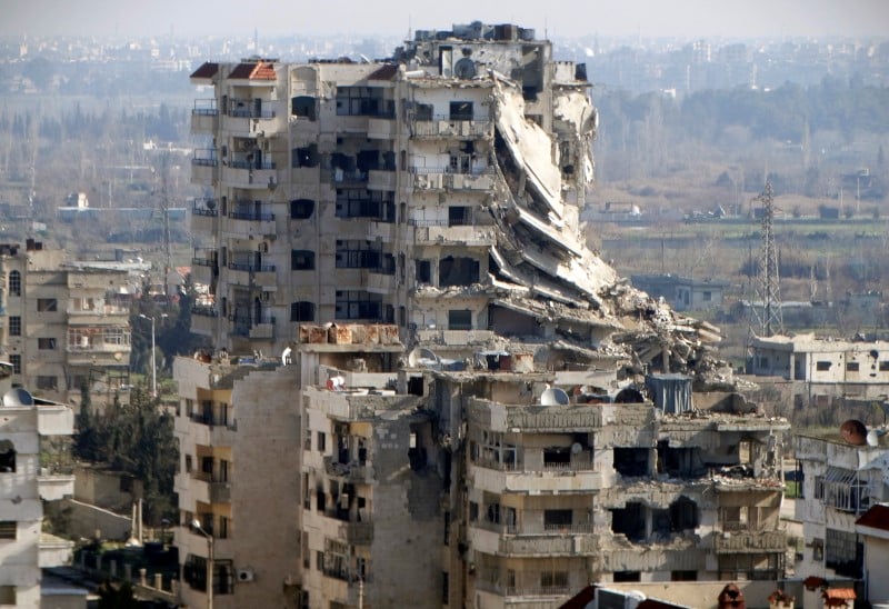 Accord de cessez-le-feu dans la ville de homs en syrie