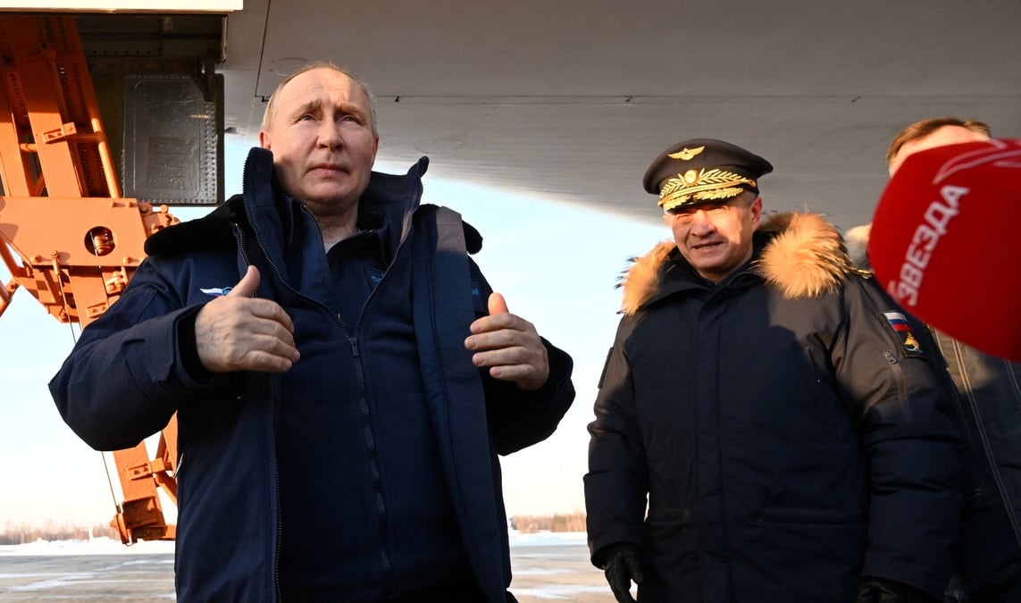 Photo du president russe, vladimir poutine
