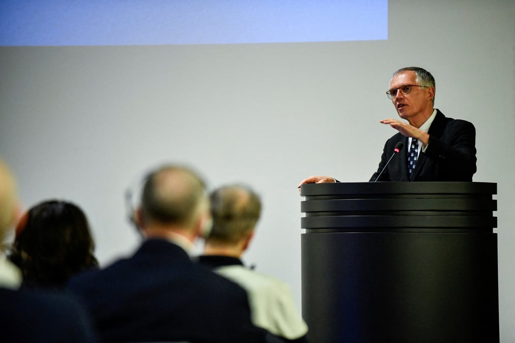 Carlos tavares, pdg de stellantis, a turin