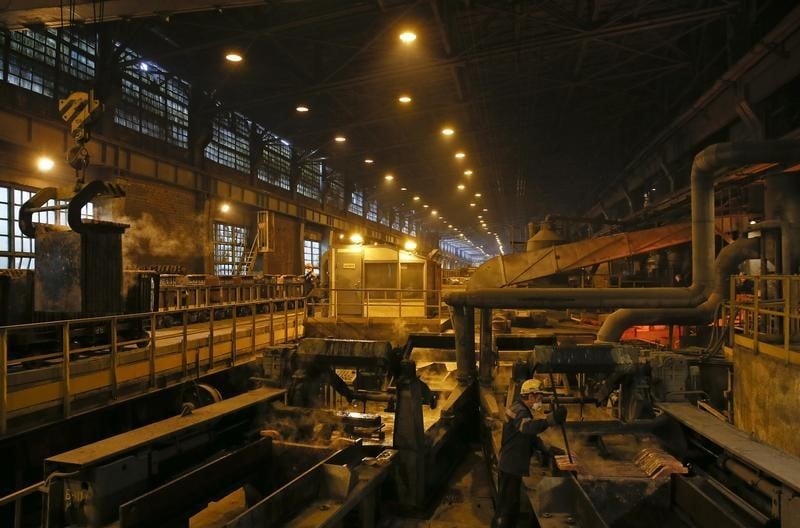 Contraction de l'activite manufacturiere en russie