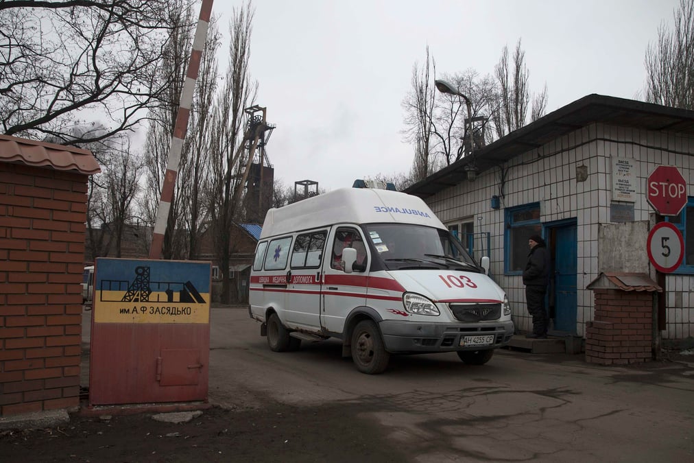 Explosion meurtriere dans une mine de l'est de l'ukraine