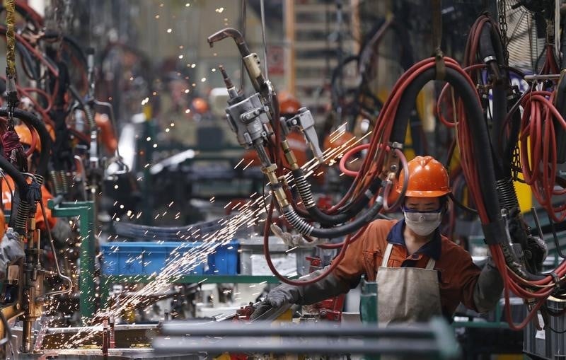 Nouvelle baisse des prix a la production en chine