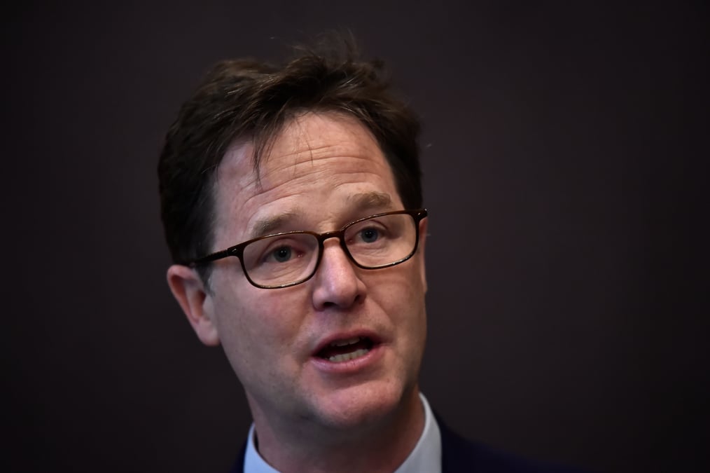 Facebook recrute l'ancien vice-premier ministre britannique nick clegg