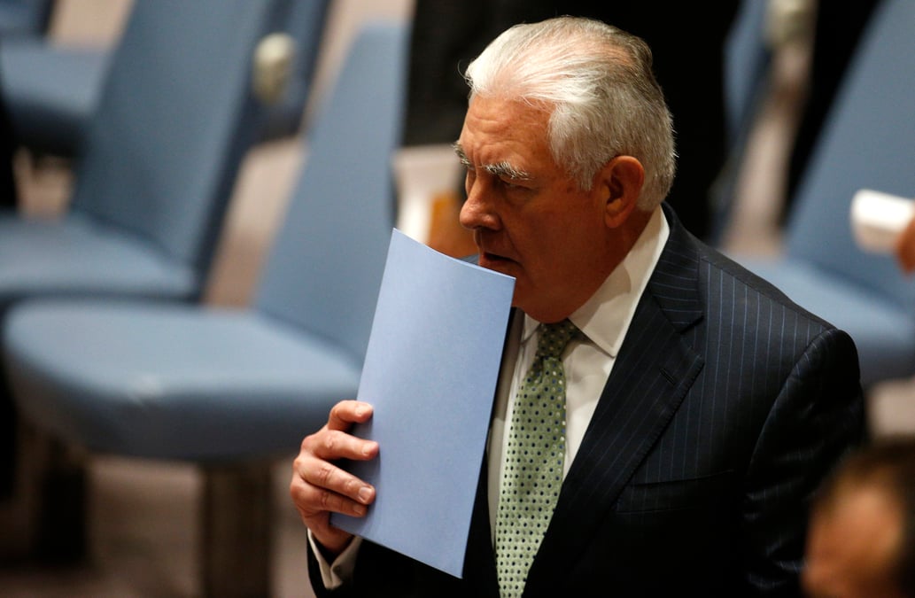 Rex tillerson aurait pense a demissionner en juillet, selon nbc