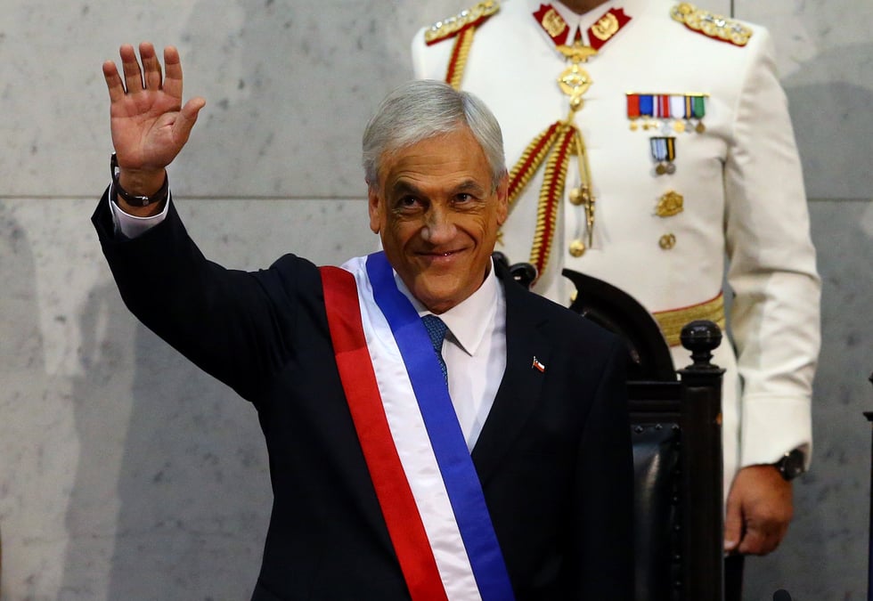 Pinera succede officiellement a bachelet a la presidence du chili