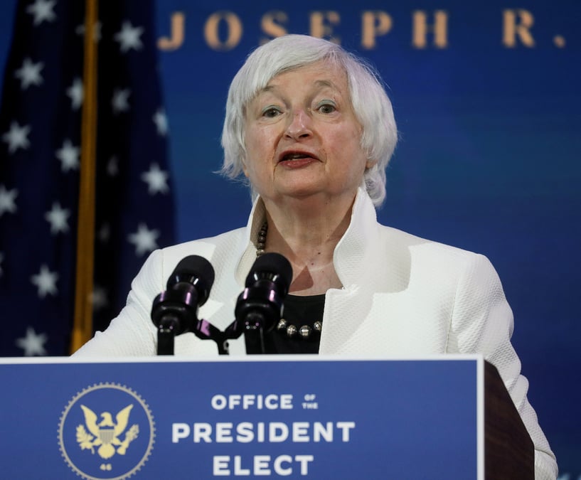 Usa: il faut "frapper fort" pour la relance, selon yellen