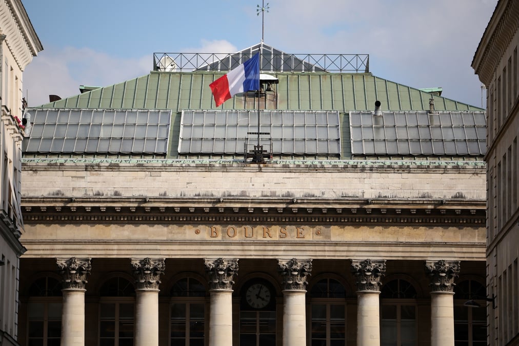 Ancien batiment de la bourse de paris
