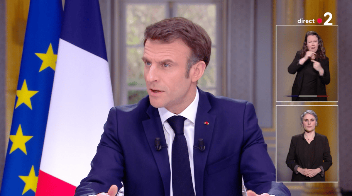Macron 13h