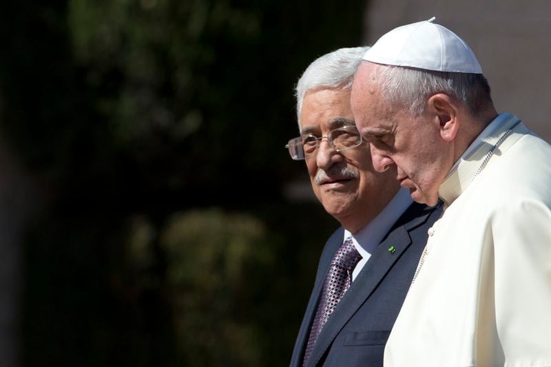 A Bethléem, le pape lance un appel à la paix