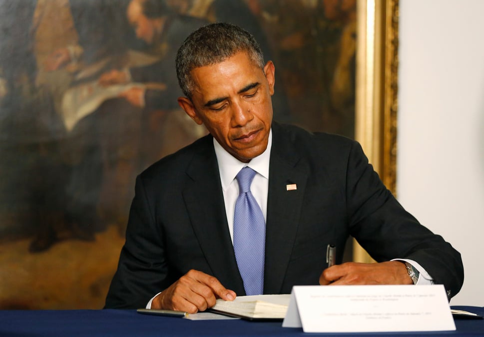 Barack obama affiche sa solidarite avec la france