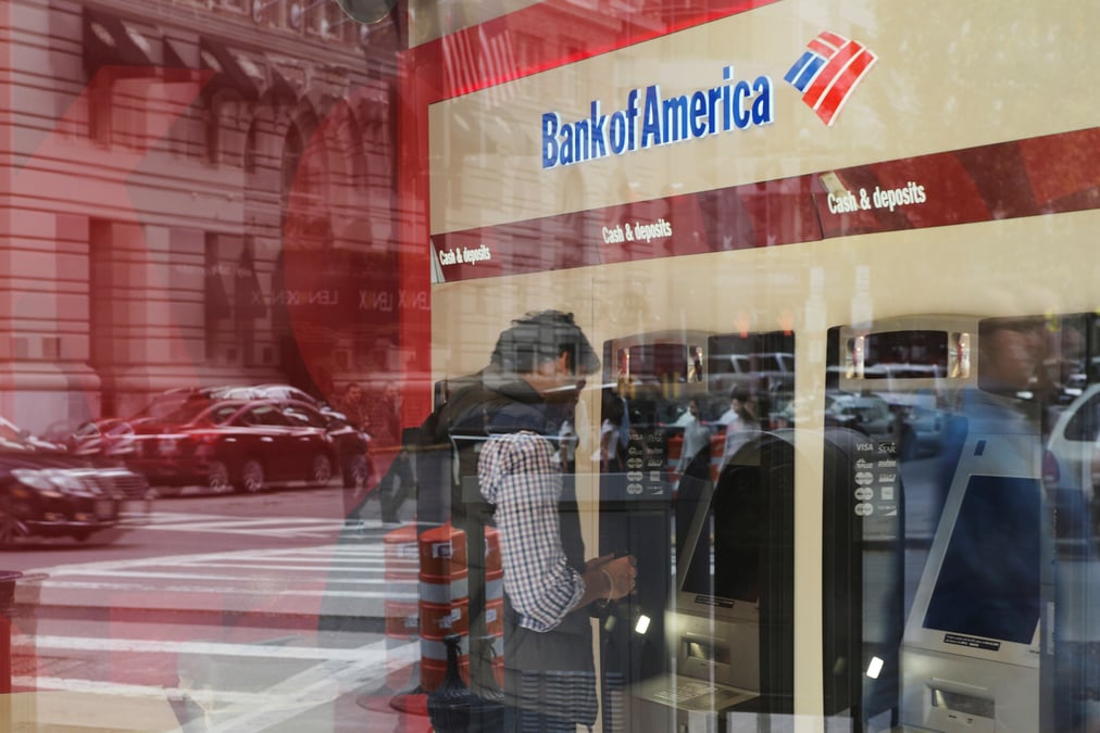 Bank of america amortit la baisse des taux par une croissance de ses prets