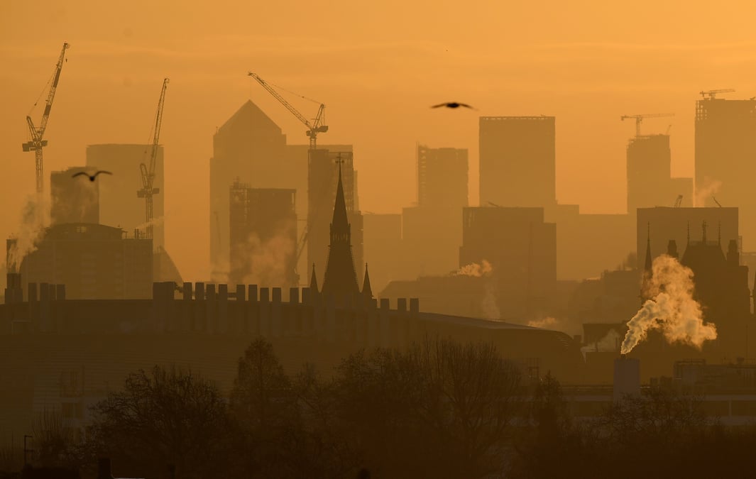 Stagnation de l'economie britannique au quatrieme trimestre