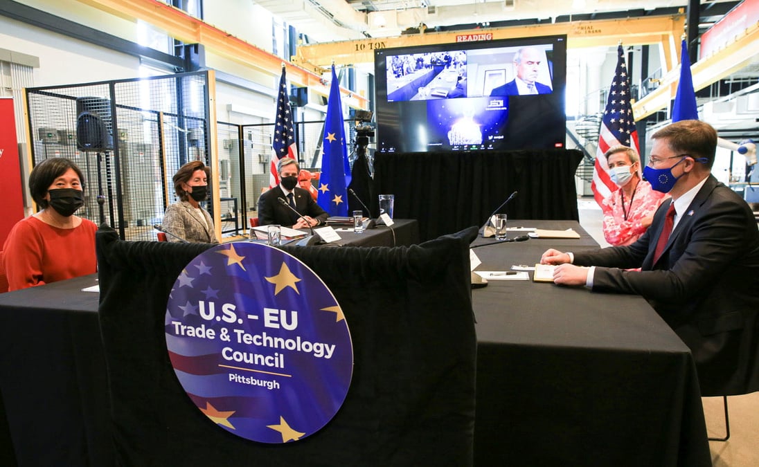 Usa et ue entament des discussions sur les technologies et la chine