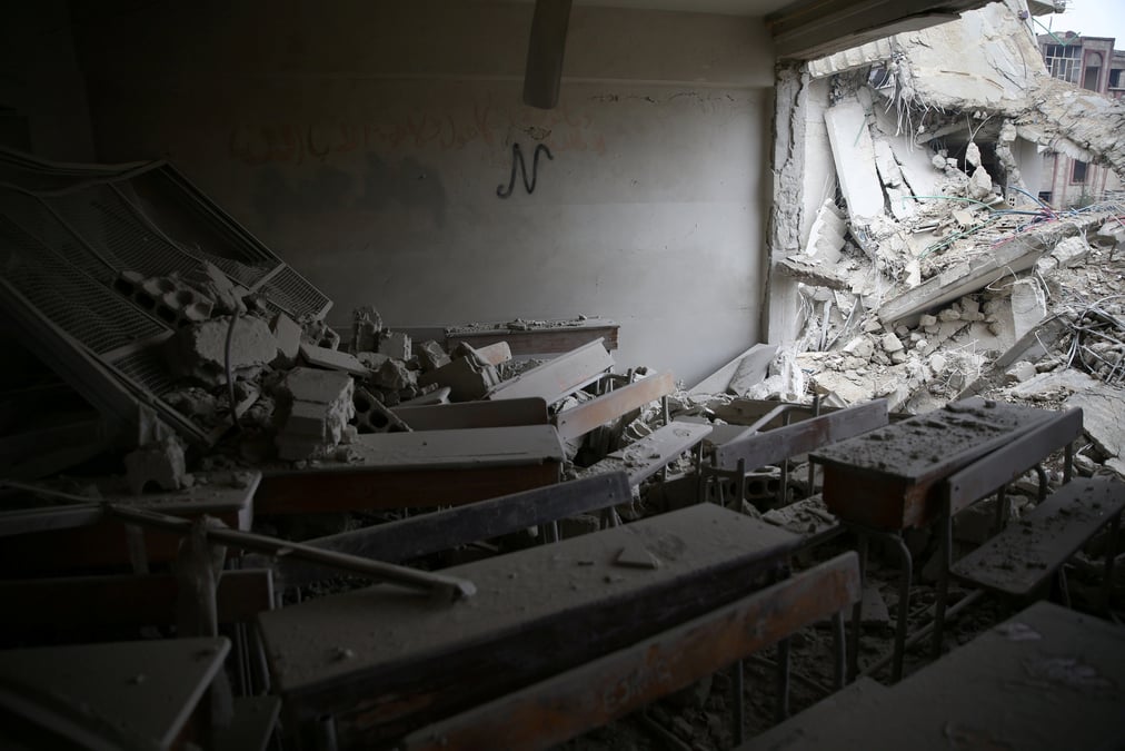 La ghouta orientale bombardee malgre la treve