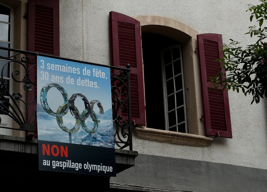 La candidature suisse pour les jo d'hiver de 2026 compromise