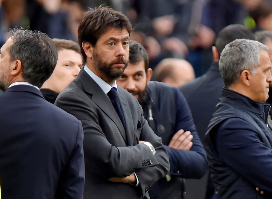 Football: agnelli concede un revers sur le projet de super ligue