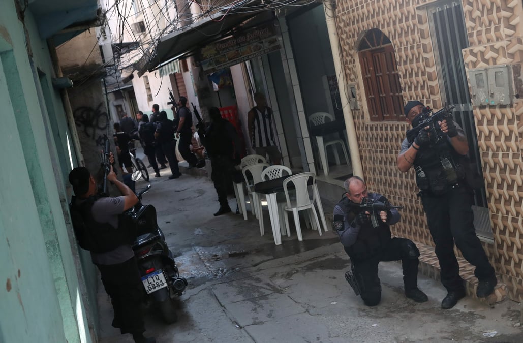 Bresil: au moins 25 morts dans une operation de police a rio