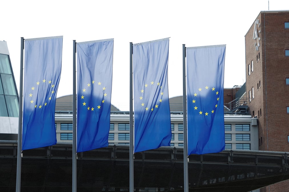 Photo d'archives de la banque centrale europeenne a francfort, en allemagne