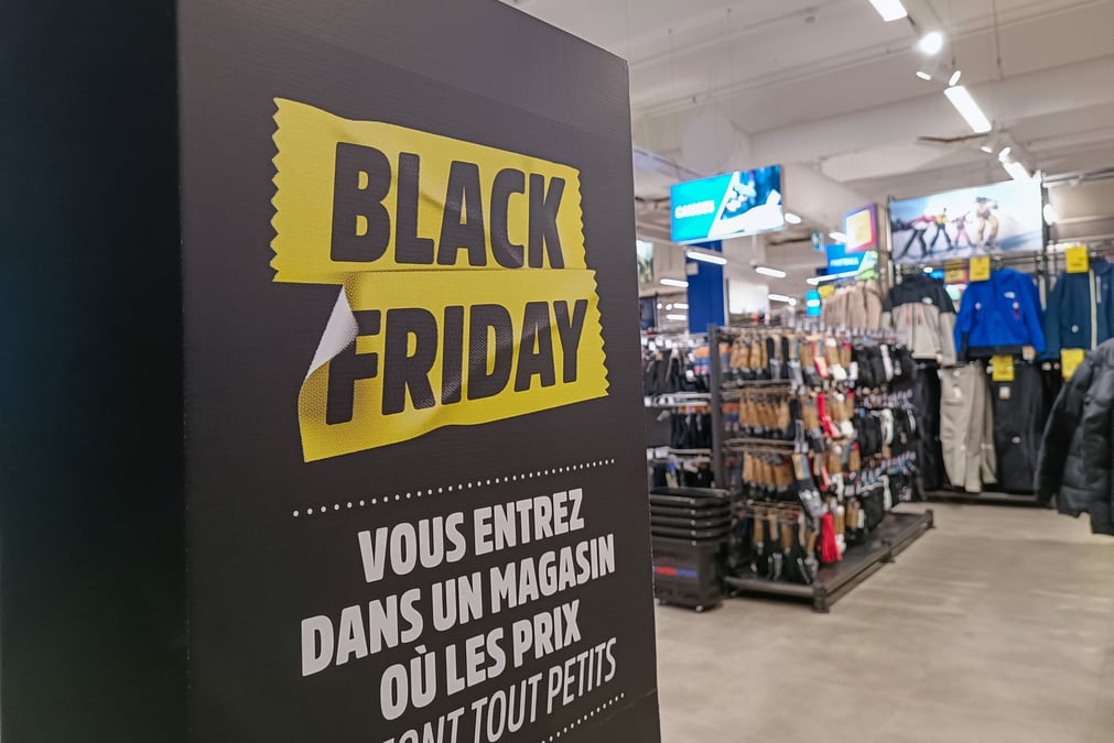 Le Black Friday se déroule traditionnellement fin novembre.