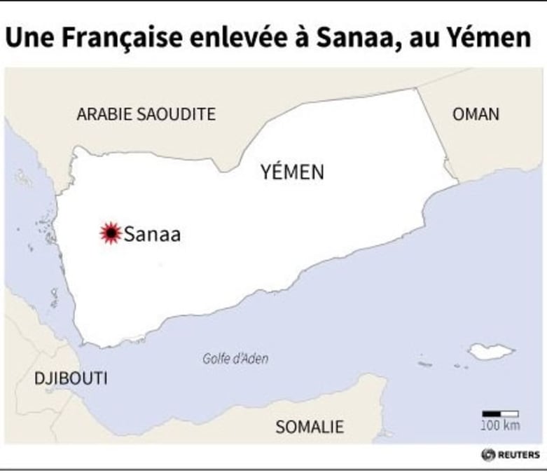 Une francaise enlevee a sanaa, au yemen