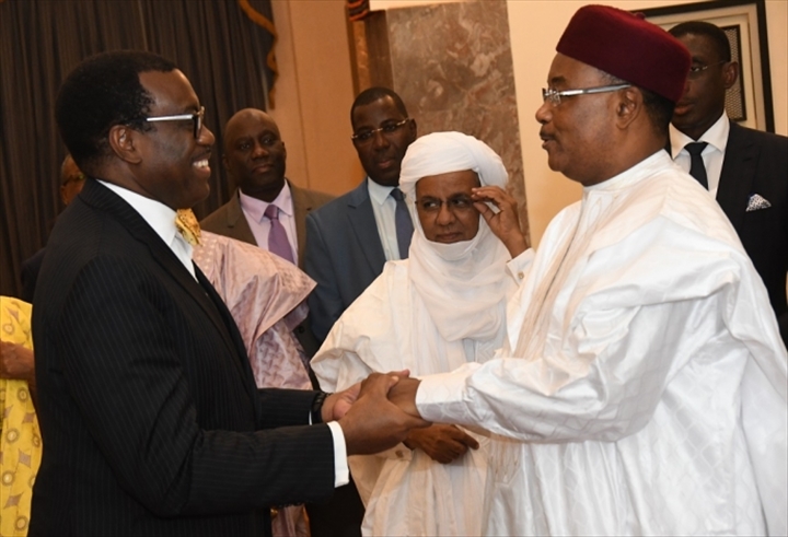 Issoufou Niger et Akinwumi BAD