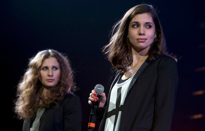 Deux membres des Pussy Riot agressées en Russie