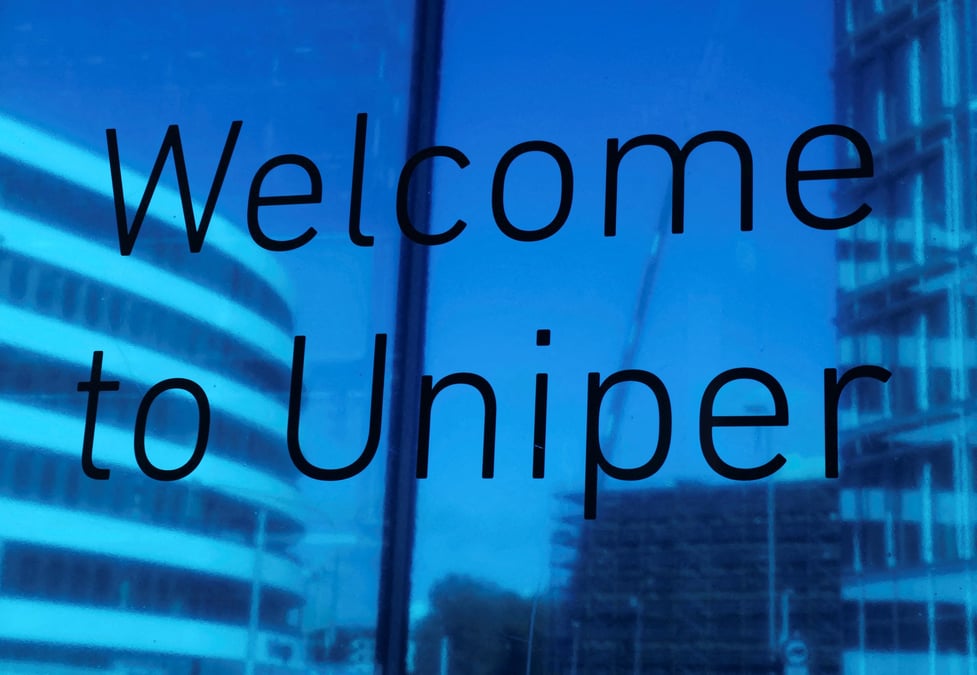 Le siege d'uniper, a duesseldorf, en allemagne