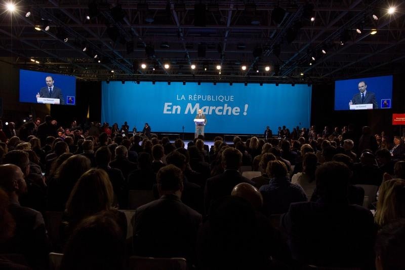La republique en marche en tete pour les municipales