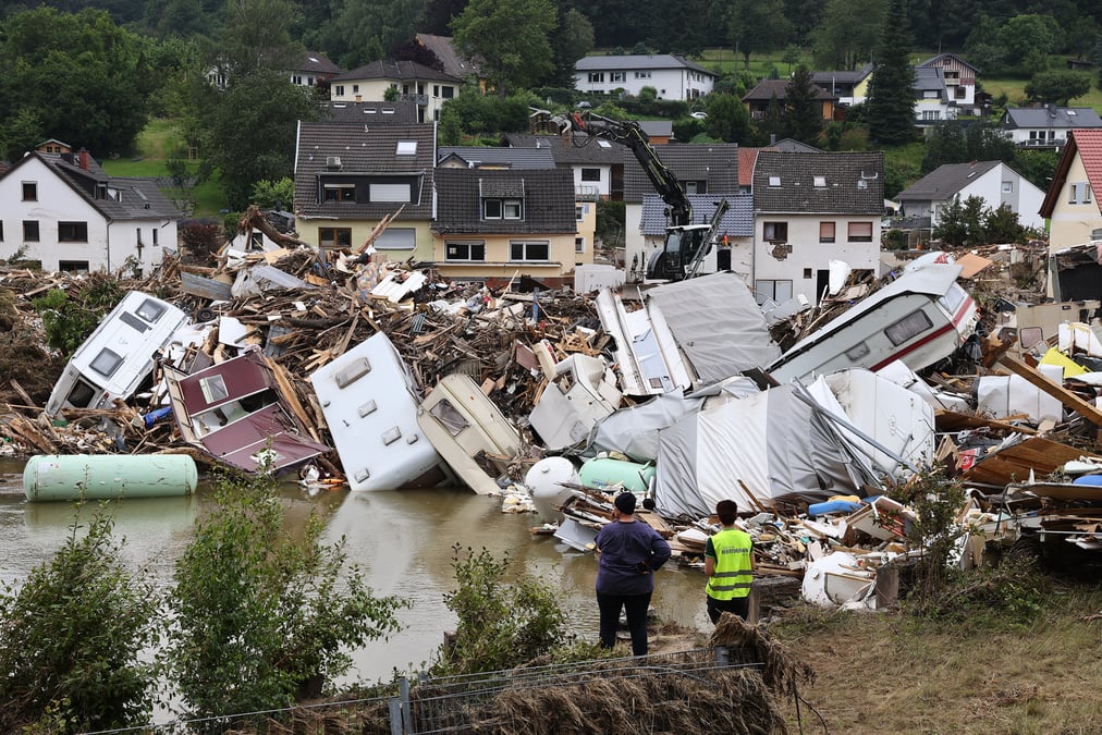 Allemagne: quelque 170 personnes toujours portees disparues pres de coblence