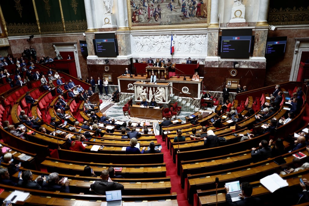 L'assemblee nationale a paris