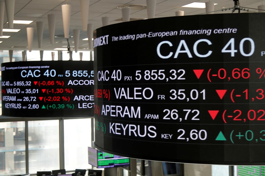 Siege d'euronext a paris, france
