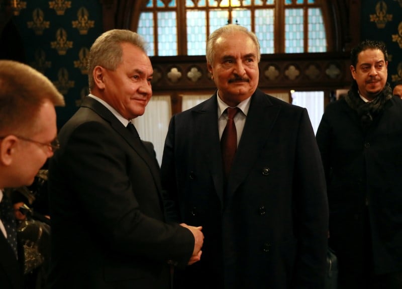 Haftar a quitte moscou sans signer d'accord de cessez-le-feu
