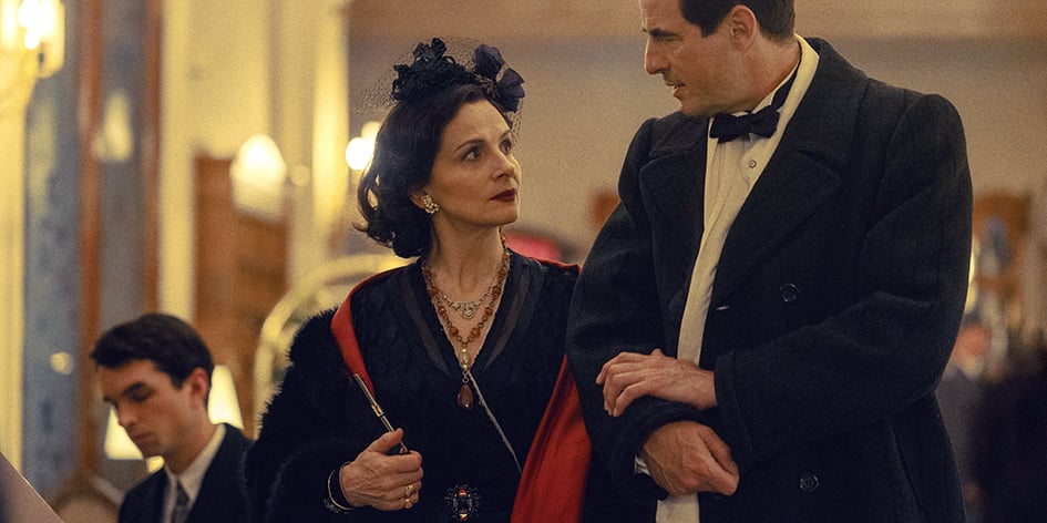 Juliette Binoche en Coco Chanel dans « The New Look ».