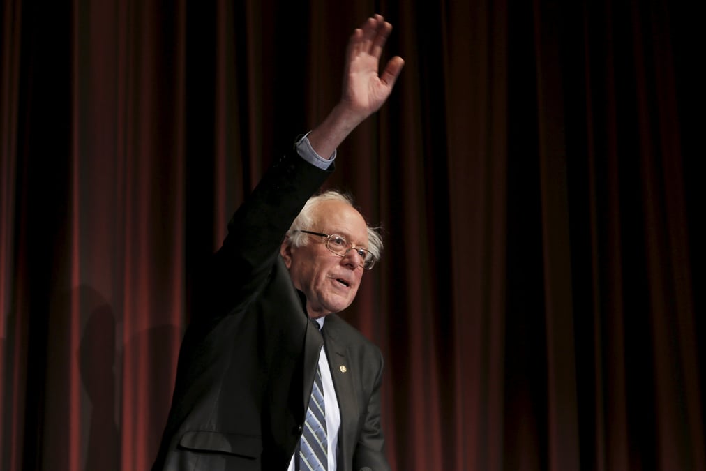 Le senateur independant bernie sanders brigue l'investiture democrate