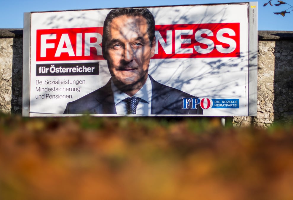 Le fpo souhaite que l'autriche entre dans le groupe de visegrad